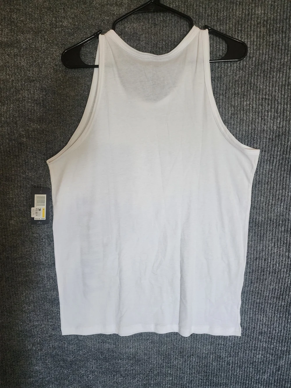 NWT Tommy Hilfiger Men's White Cotton Regular Fit Tank Top Size M